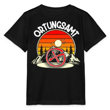 Geocaching Geocache Geocacher - Stanley/Stella Kinder T-Shirt MINI CREATOR  - Schwarz - Vorne - Mikhail (115cm)