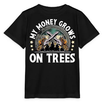 Lumberjack - Stanley/Stella MINI CREATOR Kids’ T-Shirt - black - Front - Mikhail (115cm)