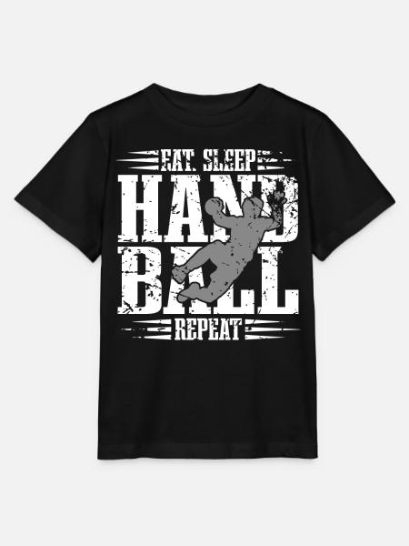 Handball Handballer - Stanley/Stella Kinder T-Shirt MINI CREATOR  - Schwarz