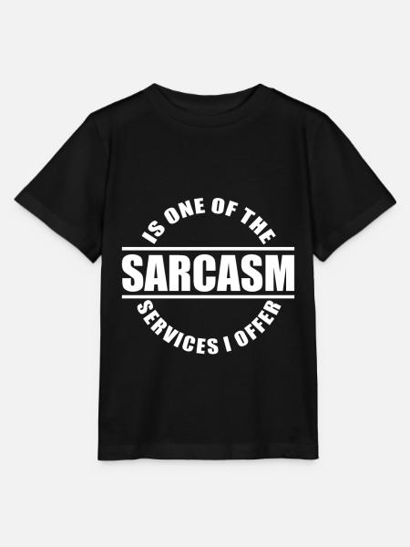 Sarcasme / sarcasme - T-shirt bio MINI CREATOR Stanley/Stella Enfant - noir