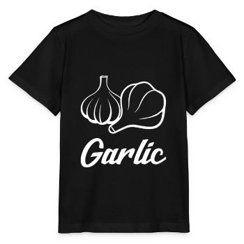 Knoblauch Knollen - Stanley/Stella Kinder T-Shirt MINI CREATOR  - Schwarz - Vorne - Mikhail (115cm)