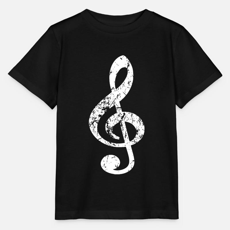 Notenschlüssel - Stanley/Stella Kinder T-Shirt MINI CREATOR - Schwarz