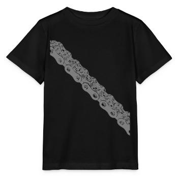 aurait eu une chaîne de vélo - T-shirt bio MINI CREATOR Stanley/Stella Enfant - noir - Devant - Mikhail (115cm)