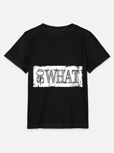 So what - Stanley/Stella Kinder T-Shirt MINI CREATOR - Schwarz