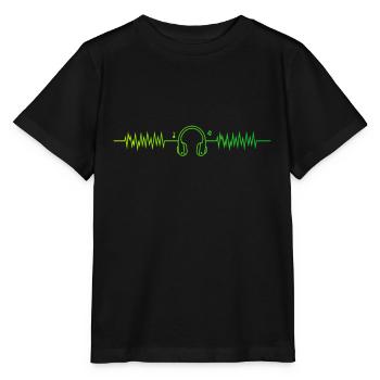 Musiciens Musicien Jouer de la musique Musique - T-shirt bio MINI CREATOR Stanley/Stella Enfant - noir - Devant - Mikhail (115cm)