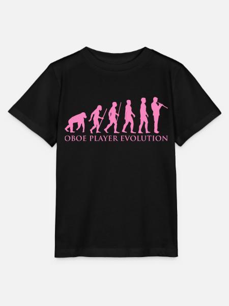 Oboist Oboistin Oboenspieler Oboenspielerin Oboe - Stanley/Stella Kinder T-Shirt MINI CREATOR - Schwarz