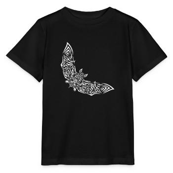 Bats Bat Bat Protection Cave - Stanley/Stella MINI CREATOR Kids’ T-Shirt - black - Front - Mikhail (115cm)
