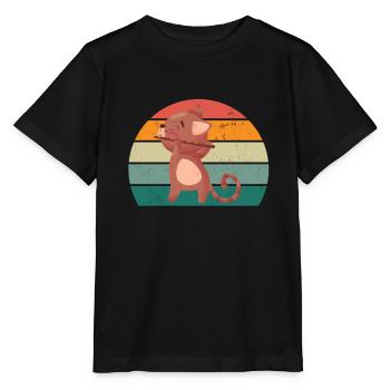 Flûte Flûte Flûte Flûtiste Joueur de Flûte Flûte Flûte - T-shirt bio MINI CREATOR Stanley/Stella Enfant - noir - Devant - Mikhail (115cm)
