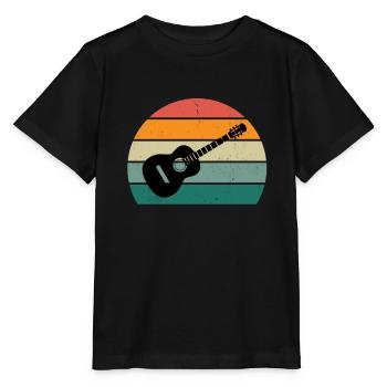 Guitariste Guitariste Guitariste Guitariste Guitare Basse - T-shirt bio MINI CREATOR Stanley/Stella Enfant - noir - Devant - Mikhail (115cm)