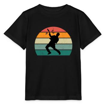 Guitariste Guitariste Guitariste Guitariste Guitare Basse - T-shirt bio MINI CREATOR Stanley/Stella Enfant - noir - Devant - Mikhail (115cm)