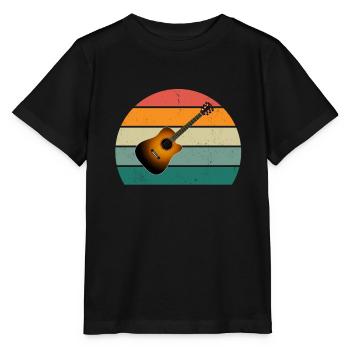 Guitariste Guitariste Guitariste Guitariste Guitare Basse - T-shirt bio MINI CREATOR Stanley/Stella Enfant - noir - Devant - Mikhail (115cm)