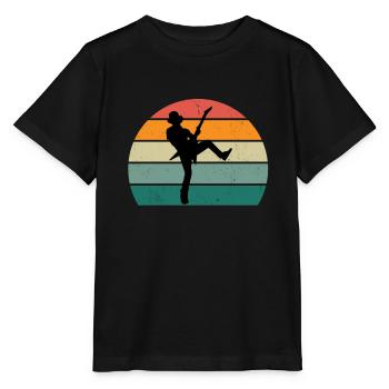 Guitariste Guitariste Guitariste Guitariste Guitare Basse - T-shirt bio MINI CREATOR Stanley/Stella Enfant - noir - Devant - Mikhail (115cm)
