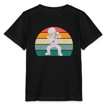 Guitariste Guitariste Guitariste Guitariste Guitare Basse - T-shirt bio MINI CREATOR Stanley/Stella Enfant - noir - Devant - Mikhail (115cm)