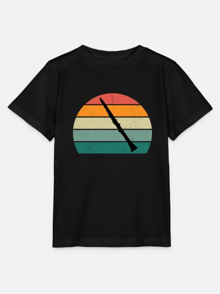 Clarinettiste Clarinette Clarinette Clarinette - T-shirt bio MINI CREATOR Stanley/Stella Enfant - noir