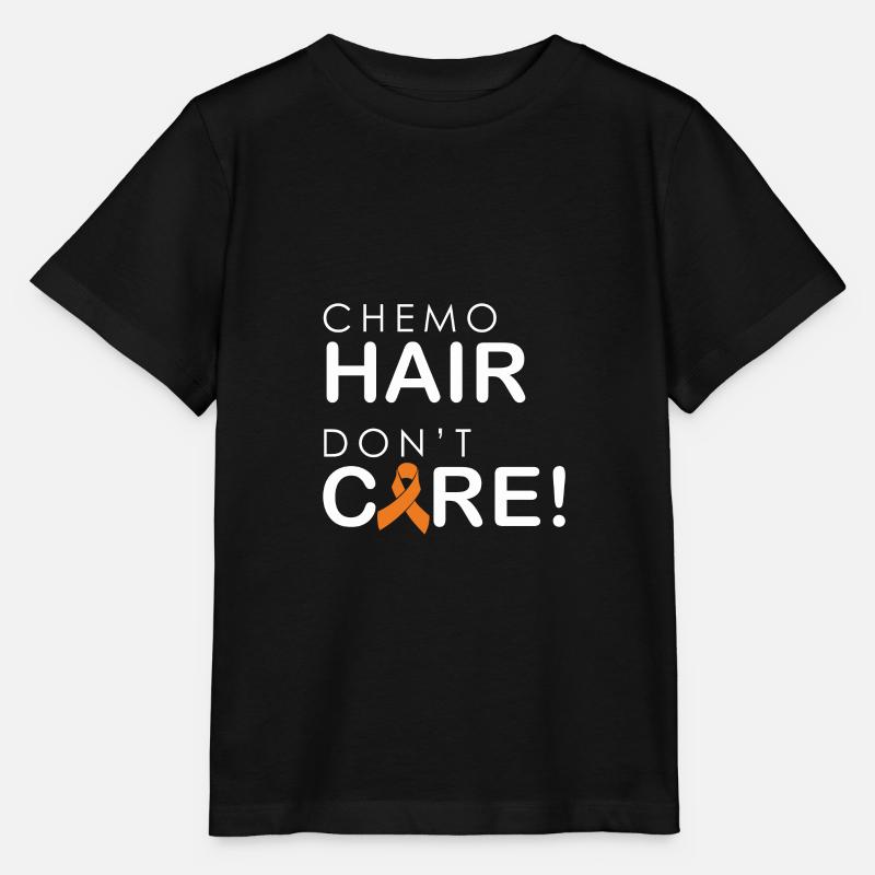 Les cheveux chimio n'ont pas d'importance - T-shirt bio MINI CREATOR Stanley/Stella Enfant - noir