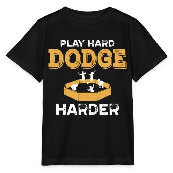 Play Hard Harder In Gaga Ball - Stanley/Stella MINI CREATOR Kids’ T-Shirt - black - Front - Mikhail (115cm)