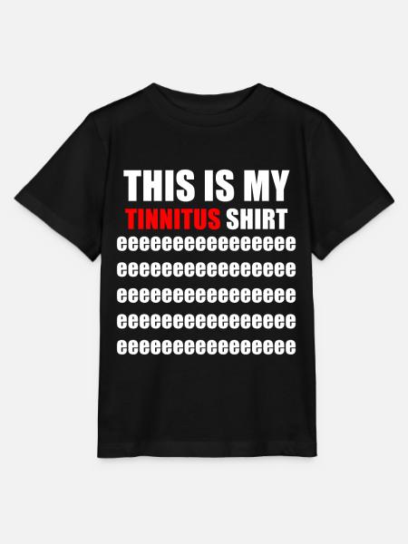 tinnitus - Stanley/Stella MINI CREATOR Kids’ T-Shirt - black