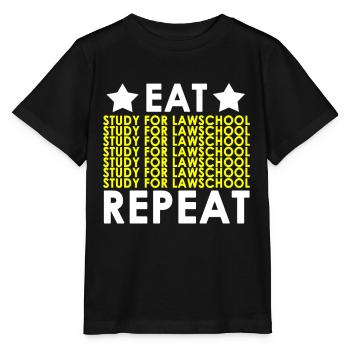Law studies - Stanley/Stella MINI CREATOR Kids’ T-Shirt - black - Front - Mikhail (115cm)