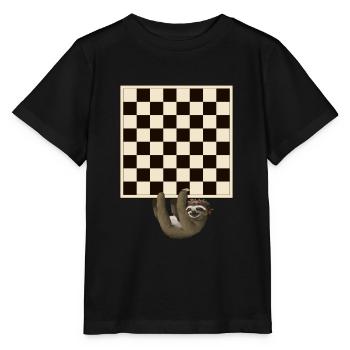 Schachbrett Schachspieler Schachprofi Geschenk - Stanley/Stella Kinder T-Shirt MINI CREATOR  - Schwarz - Vorne - Mikhail (115cm)