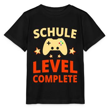 Schule Schulabschluss Abschluss Geschenk - Stanley/Stella Kinder T-Shirt MINI CREATOR  - Schwarz - Vorne - Mikhail (115cm)