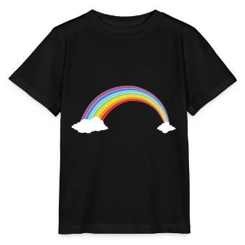 arc en ciel - T-shirt bio MINI CREATOR Stanley/Stella Enfant - noir - Devant - Mikhail (115cm)