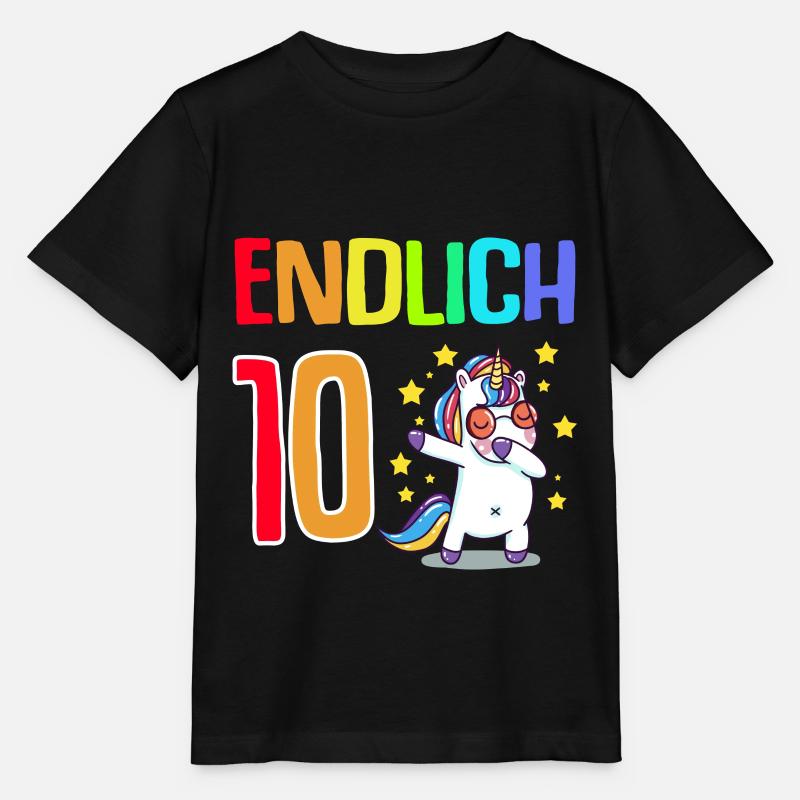 Endlich 10 - Stanley/Stella Kinder T-Shirt MINI CREATOR - Schwarz