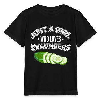 C’est mon costume d’homme concombre cucumber - T-shirt bio MINI CREATOR Stanley/Stella Enfant - noir - Devant - Mikhail (115cm)