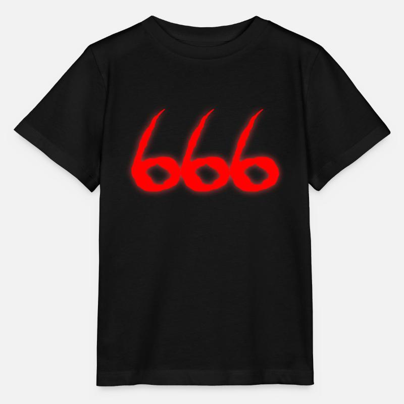 666 - T-shirt bio MINI CREATOR Stanley/Stella Enfant - noir