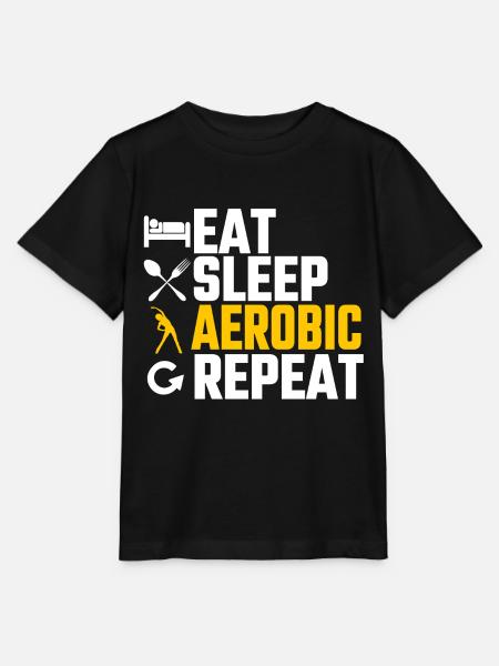 Aerobic - Stanley/Stella Kinder T-Shirt MINI CREATOR - Schwarz