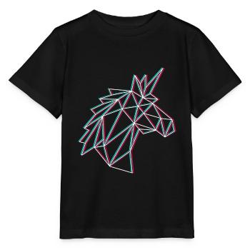 Unicorn bends - Stanley/Stella MINI CREATOR Kids’ T-Shirt - black - Front - Mikhail (115cm)
