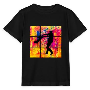 Father and daughter - Stanley/Stella MINI CREATOR Kids’ T-Shirt - black - Front - Mikhail (115cm)