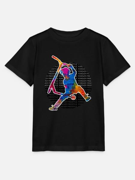 Freestyle-Roller - Stanley/Stella Kinder T-Shirt MINI CREATOR - Schwarz
