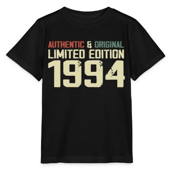 1994 Geburtstagsgeschenk 1994 Jahrgang 1994 Retro - Stanley/Stella Kinder T-Shirt MINI CREATOR  - Schwarz - Vorne - Mikhail (115cm)