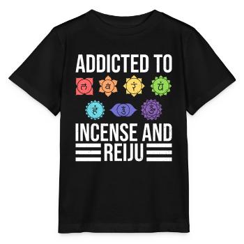 Reiki Praktizierende Und Ganzheitliche Reiki - Stanley/Stella Kinder T-Shirt MINI CREATOR  - Schwarz - Vorne - Mikhail (115cm)