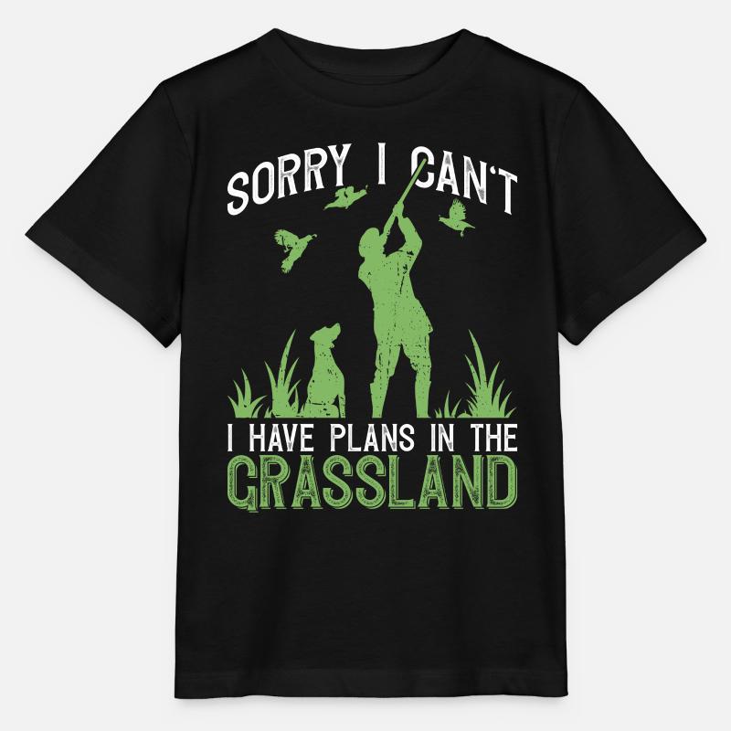 Wachteljäger Vogeljagd - Stanley/Stella Kinder T-Shirt MINI CREATOR  - Schwarz