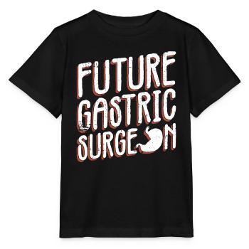 Zukünftiger Magenchirurg Bariatrische Chirurgie - Stanley/Stella Kinder T-Shirt MINI CREATOR  - Schwarz - Vorne - Mikhail (115cm)