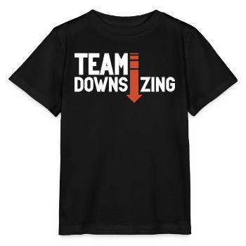 Abnehmen Gewichtsverlust Operation - Stanley/Stella Kinder T-Shirt MINI CREATOR  - Schwarz - Vorne - Mikhail (115cm)