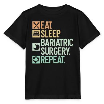 Magenchirurg - Stanley/Stella Kinder T-Shirt MINI CREATOR  - Schwarz - Vorne - Mikhail (115cm)
