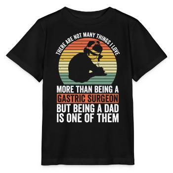 Magenchirurg Vater Und Adipositaschirurgie - Stanley/Stella Kinder T-Shirt MINI CREATOR  - Schwarz - Vorne - Mikhail (115cm)