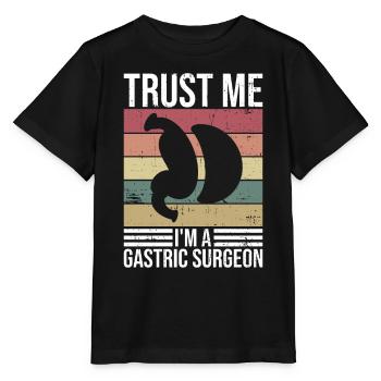 Magenchirurg - Stanley/Stella Kinder T-Shirt MINI CREATOR  - Schwarz - Vorne - Mikhail (115cm)