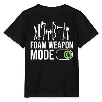 Rollenspiele Und Larper Swordfignting Rollenspiele - Stanley/Stella Kinder T-Shirt MINI CREATOR  - Schwarz - Vorne - Mikhail (115cm)