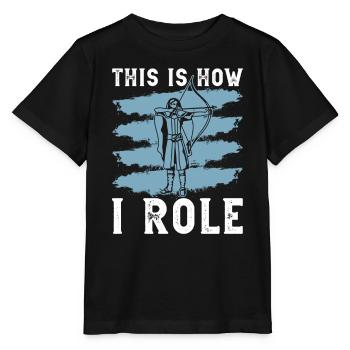 Rpg-rollenspiele Und Larping - Stanley/Stella Kinder T-Shirt MINI CREATOR  - Schwarz - Vorne - Mikhail (115cm)
