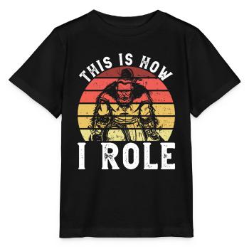 Rpg Rollenspiel Und Rollenspiel Larp - T-shirt bio MINI CREATOR Stanley/Stella Enfant - noir - Devant - Mikhail (115cm)
