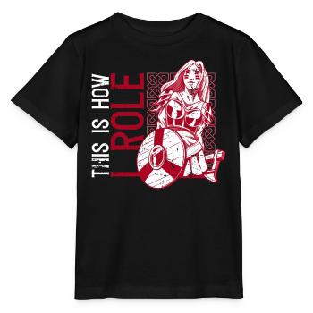 Rpg-rollenspiele Und Larping - Stanley/Stella Kinder T-Shirt MINI CREATOR  - Schwarz - Vorne - Mikhail (115cm)