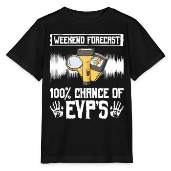 Paranormales Ermittlerdesign Für Paranormale - T-shirt bio MINI CREATOR Stanley/Stella Enfant - noir - Devant - Mikhail (115cm)