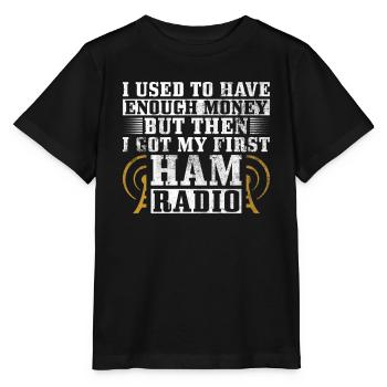 Amateurfunk-design Für Amateurfunk - Stanley/Stella MINI CREATOR Kids’ T-Shirt - black - Front - Mikhail (115cm)