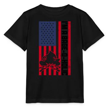 Scout Leader Usa Design Für Einen Patriotischen - Stanley/Stella Kinder T-Shirt MINI CREATOR  - Schwarz - Vorne - Mikhail (115cm)