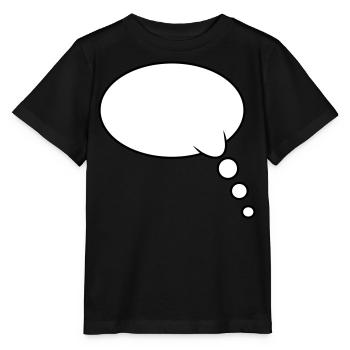 Thought Bubble Design - Stanley/Stella MINI CREATOR Kids’ T-Shirt - black - Front - Mikhail (115cm)