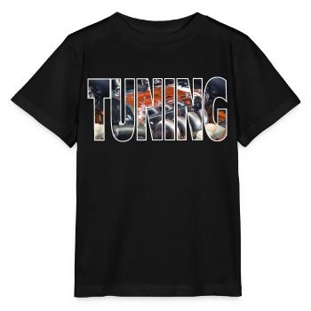 Tuning - Stanley/Stella MINI CREATOR Kids’ T-Shirt - black - Front - Mikhail (115cm)