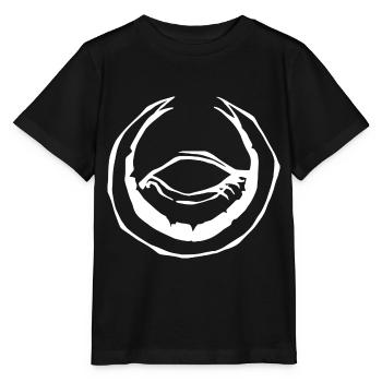 Augenmond Halloween - Stanley/Stella Kinder T-Shirt MINI CREATOR  - Schwarz - Vorne - Mikhail (115cm)